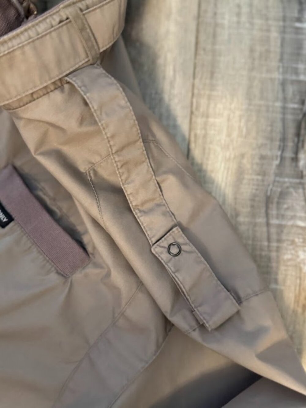 Members Only Men’s Taupe Lightweight Bomber Jacket Zip Front Size XL - Picture 9 of 11